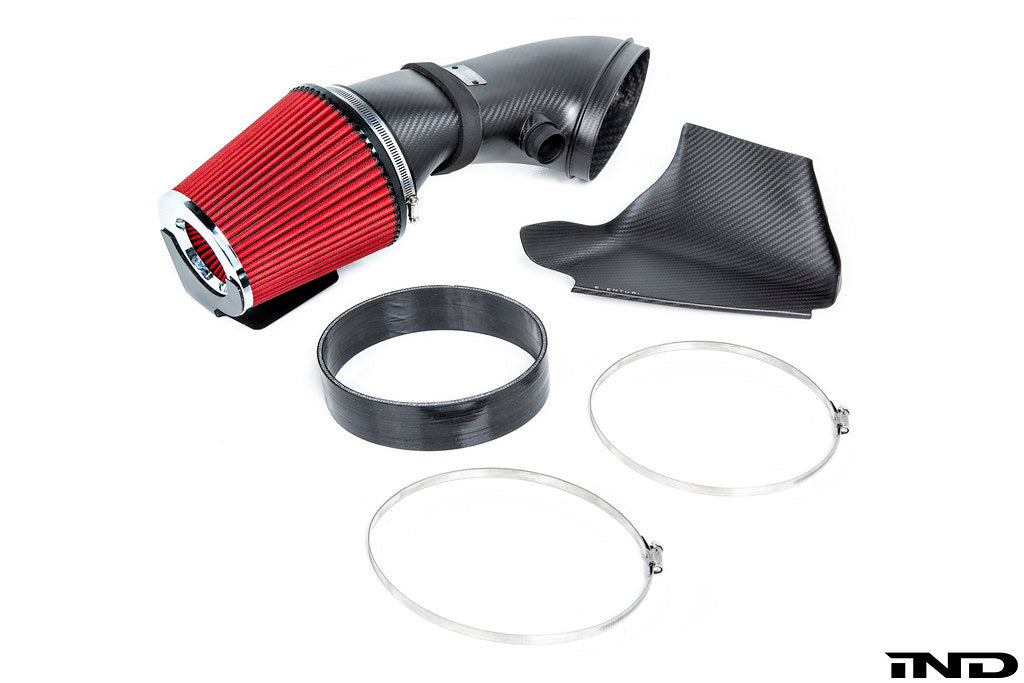 ชุดกรองอากาศ BMW E9X M3 (S65) Black Carbon Intake System Eventuri Matte