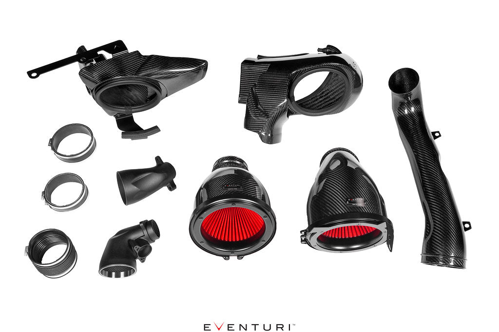 ชุดกรองอากาศ BMW G8X M2 / M3 / M4 Black Carbon Intake System Eventuri