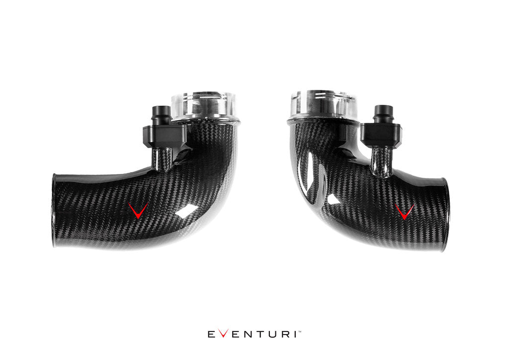 ชุดกรองอากาศ BMW F90 M5 / F9X M8 Carbon Turbo Inlet Set Eventuri