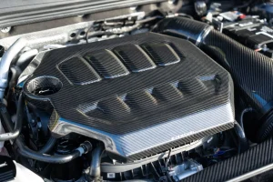 ฝาครอบเครื่องยนต์คาร์บอน VW Golf MK8 Eventuri