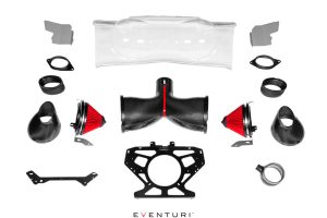 ชุดกรองอากาศ Chevrolet C8 Corvette Hard-Top Convertible Black Carbon Intake System Eventuri