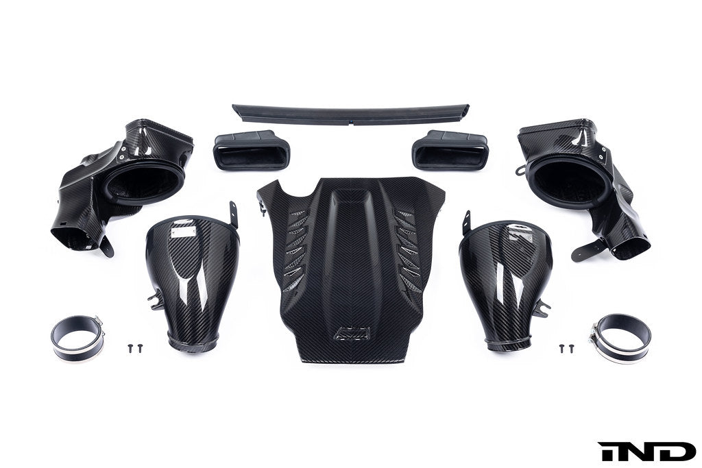 ชุดกรองอากาศ BMW F9X X5M / X6M / G09 XM / M60i Black Carbon Intake System Eventuri