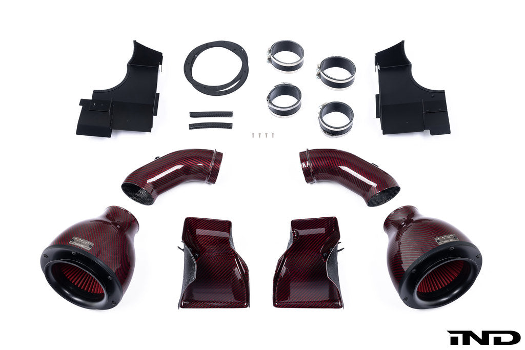 ชุดกรองอากาศ BMW F10 M5 Colored Kevlar Intake System Eventuri