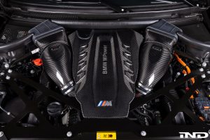 ชุดกรองอากาศ F9X X5M / X6M Pre-LCI Carbon Turbo Inlet Set Eventuri