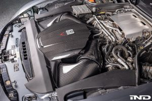 ชุดกรองอากาศ Mercedes C190 / R190 AMG GT / GTS / GTR Black Carbon Intake + Engine C Eventuri