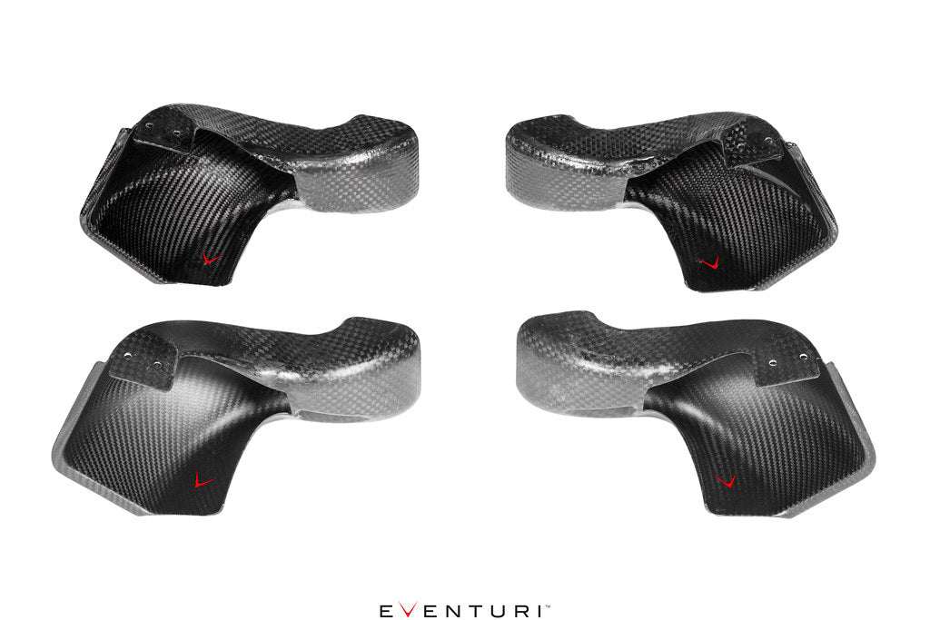 ชุดกรองอากาศ BMW G8X M3 / M4 Black Carbon Intake Scoop Set Eventuri