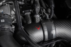 ชุดกรองอากาศ BMW G90 / G99 M5 (S68) Carbon Turbo Inlet Set Eventuri