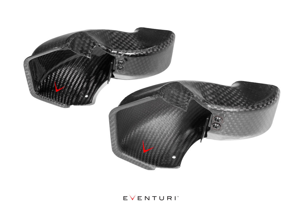 ชุดกรองอากาศ BMW G87 M2 Black Carbon Intake Scoop Set Eventuri