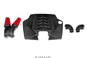 ชุดกรองอากาศ 4.0TFSI Twin Turbo V8 Black Carbon Intake System Eventuri
