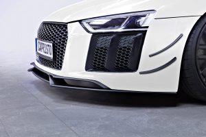 ชิ้นตกแต่งคาร์บอน Audi R8 (Gen2) Capristo Carbon Fiber Front Fins