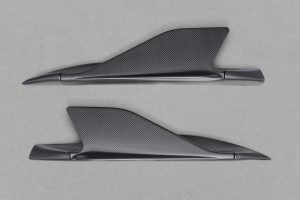 ชิ้นตกแต่งคาร์บอน Ferrari 488 Capristo Carbon Fiber Side Fins