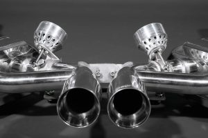 ชุดท่อไอเสีย Porsche 987.1 Cayman Capristo Racing Valved Exhaust Headers + 250 Cell