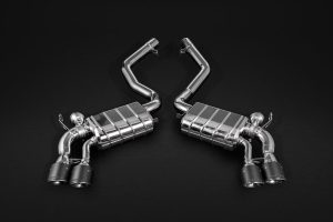 ชุดท่อไอเสีย BMW X5/6M (F15/16) Capristo Valved Exhaust Mid Pipes + Carbon Tips