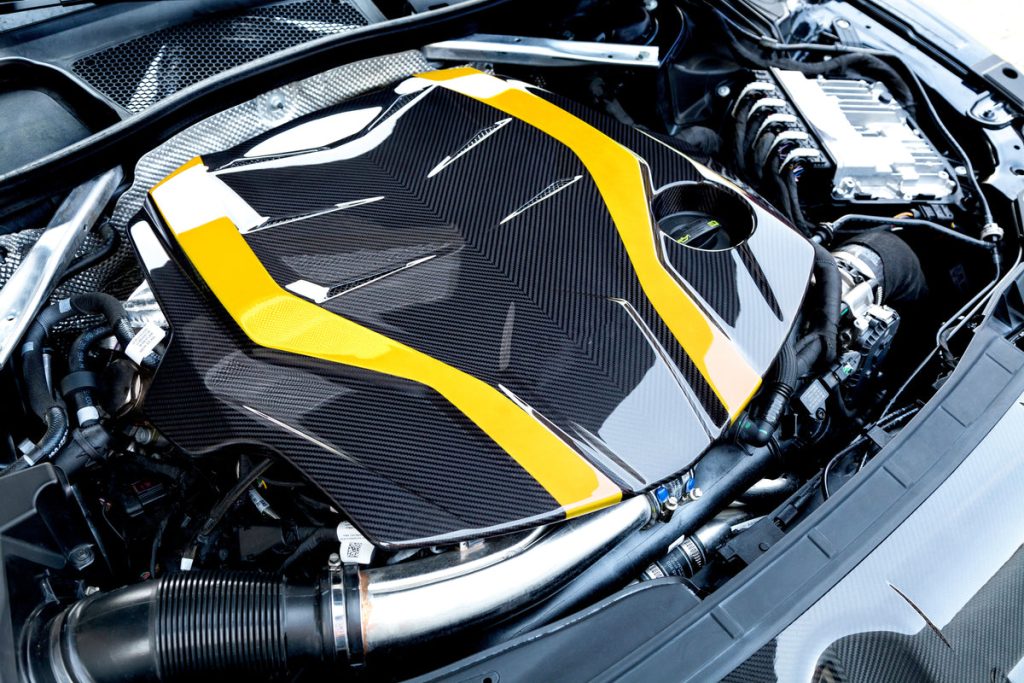 ฝาครอบเครื่องยนต์ Audi RS/S Capristo