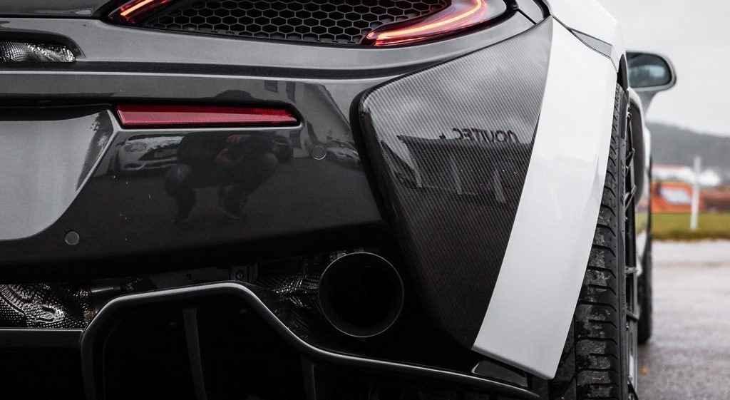 กันชนหลัง McLaren 620R Novitec