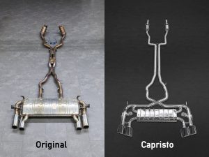 ชุดท่อไอเสีย Jaguar F-Type V8S Capristo