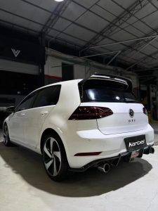 ดิฟฟิวเซอร์ Carbon Fiber Volkswagen Golf GTI MK7.5 ทรง Karbel