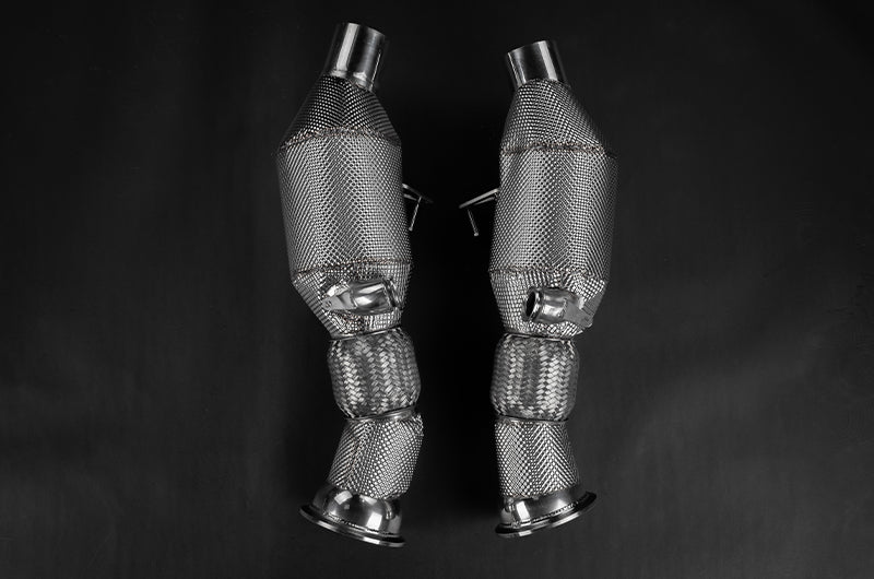 ท่อดาวน์ไปป์ Ferrari 296 Capristo Cat Spare Downpipes