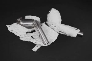 降压管 Ferrari Portofino Capristo Sport Cat Downpipes + Heat Protection