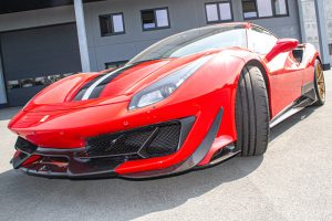 ลิ้นหน้า Ferrari 488 Pista Capristo