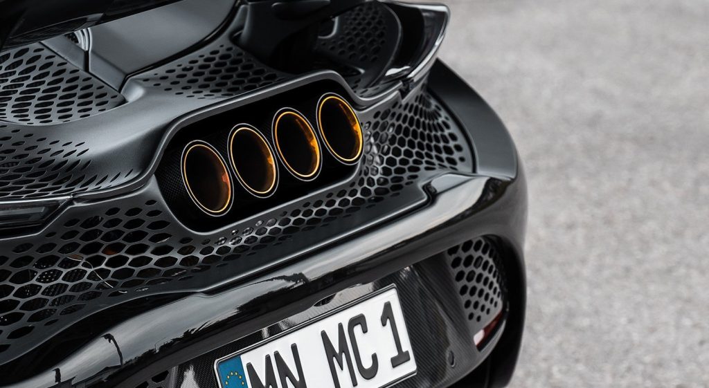 ปลายท่อ คาร์บอน McLaren 765LT Novitec