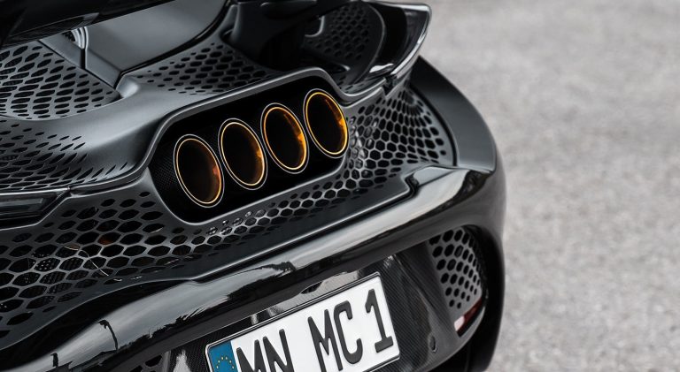 exhaust tips Carbon McLaren 765LT Novitec