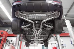 ชุดท่อไอเสีย Mercedes GLE550/500 (C292/W166) Capristo