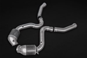 ท่อดาวน์ไปป์ Mercedes AMG C63/S (W205) Capristo Sport Cat Downpipes