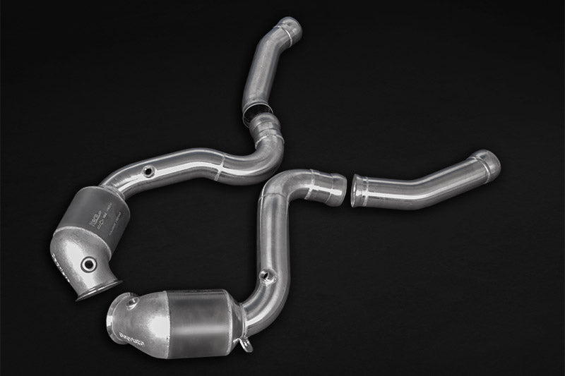 ท่อดาวน์ไปป์ Mercedes AMG C63/S (W205) Capristo Sport Cat Downpipes