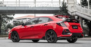 สปอยเลอร์หลัง Honda Civic Hatchback 10th Gen Yofer