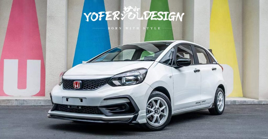 ชุดแต่งรอบคัน Honda Fit GR-400 GR9 Small Yofer