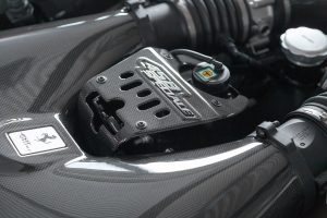 ชิ้นตกแต่งคาร์บอน Ferrari 458 Speciale Capristo Carbon Fiber Lock Cover