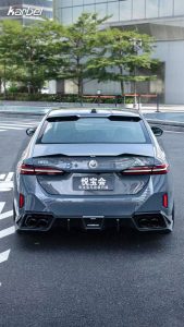 สปอยเลอร์ Carbon Fiber BMW i5 xDrive40/M60 540i/550e xDrive G60 G61 M5 G90 ทรง Karbel ปี 2024-ON