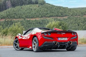 สปอยเลอร์ท้าย Ferrari F8 Spider Capristo