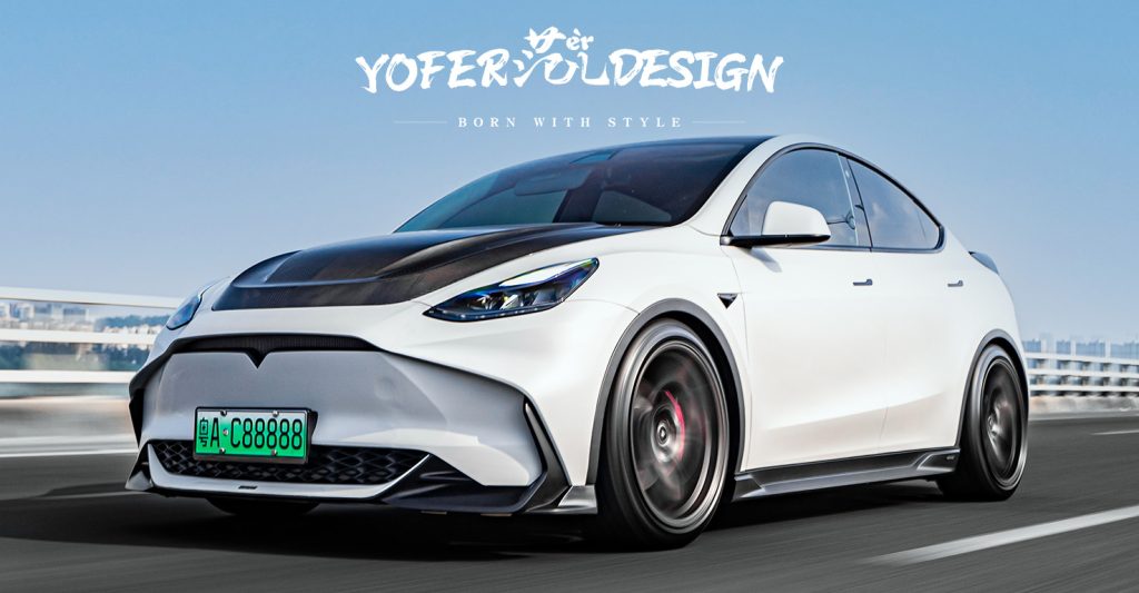 ชุดแต่งรอบคัน Tesla Model Y Loong MAX Big Yofer