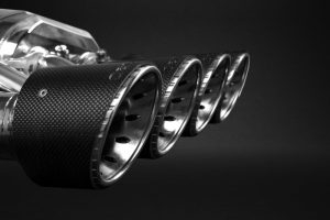 ชุดท่อไอเสีย Chevrolet Corvette (C7) Stingray/Z06 Capristo Valved Exhaust Post Cat Spare Pipes