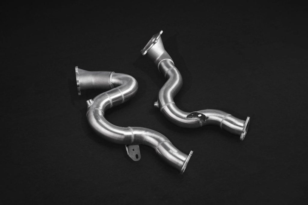 ท่อดาวน์ไปป์ Audi S8(D4) & S6/7 (C7) Capristo