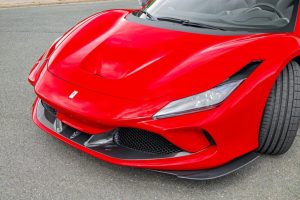 ชิ้นตกแต่งคาร์บอน Ferrari F8 Capristo