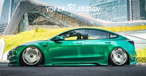 ชุดแต่งรอบคัน Tesla Model 3 2024-2025 Loong PRO Yofer