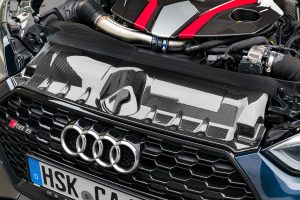 ชิ้นตกแต่งคาร์บอน Audi RS5 (F5) Capristo