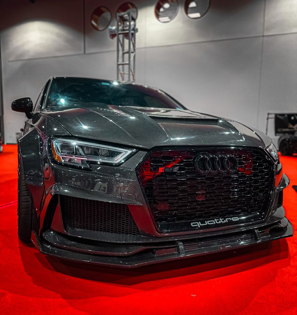 กันชน Carbon Fiber Audi S3 A3 8V.5 ทรง Karbel ปี 2017-2020