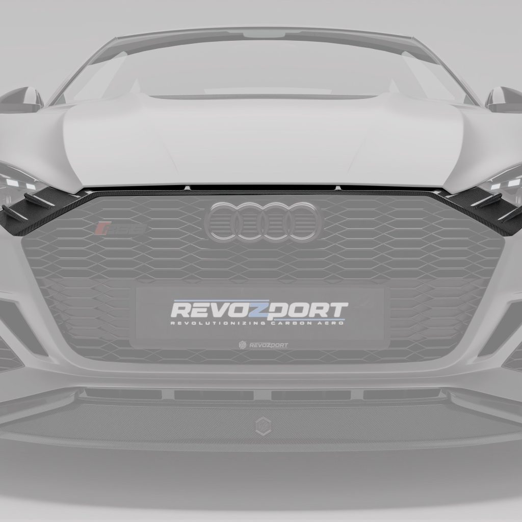 กระจังหน้าคาร์บอนไฟเบอร์ Audi RS5 B9.5 Sportback RevoZport