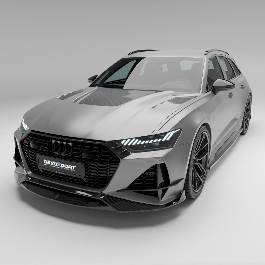 ชุดแต่งรอบคันคาร์บอนไฟเบอร์ Audi RS6 C8 Avant RevoZport