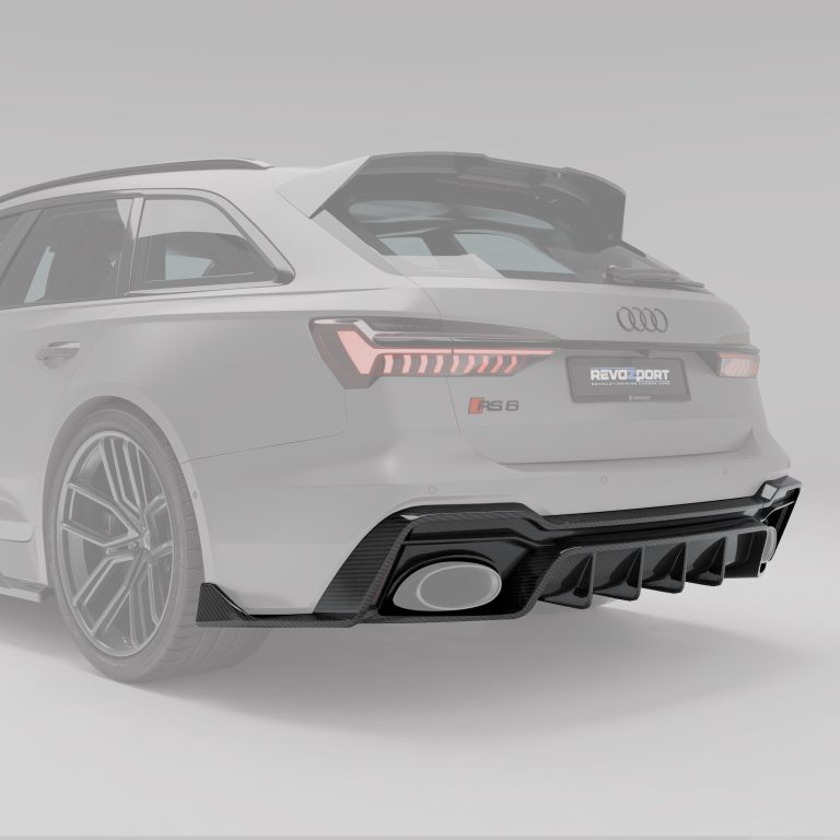 ดิฟฟิวเซอร์หลังคาร์บอนไฟเบอร์ Audi RS6 C8 Avant RevoZport