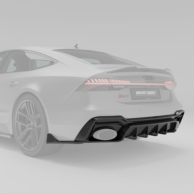 ดิฟฟิวเซอร์หลังคาร์บอนไฟเบอร์ Audi RS7 C8 Sportback RevoZport