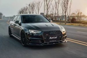 คาร์นาด Carbon Fiber Audi S4 A4 S-line B9 ทรง Karbel S-Line ปี 2017-2018