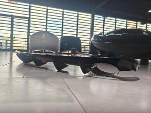 ดิฟฟิวเซอร์ Carbon Fiber Audi S4 A4 S Line B9 ทรง Karbel V3 S-Line ปี 2017-2019