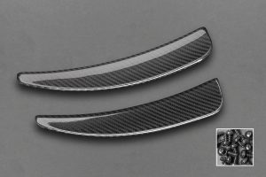 ลิ้นหน้า Audi R8 (Gen2) Capristo Carbon Fiber Front Spoiler + Front Fins