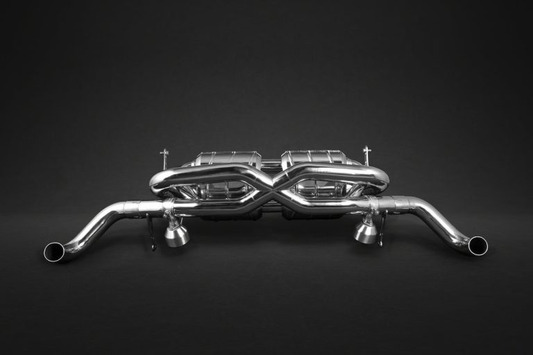 ชุดท่อไอเสียส่วนกลาง X-Pipe Audi R8 V10 Capristo