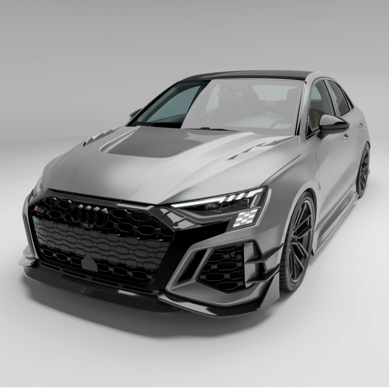 ชุดแต่งรอบคันคาร์บอนไฟเบอร์ Audi RS3 8Y Sedan RevoZport